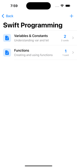 LearnAddic study session screen demonstrating spaced repetition learning